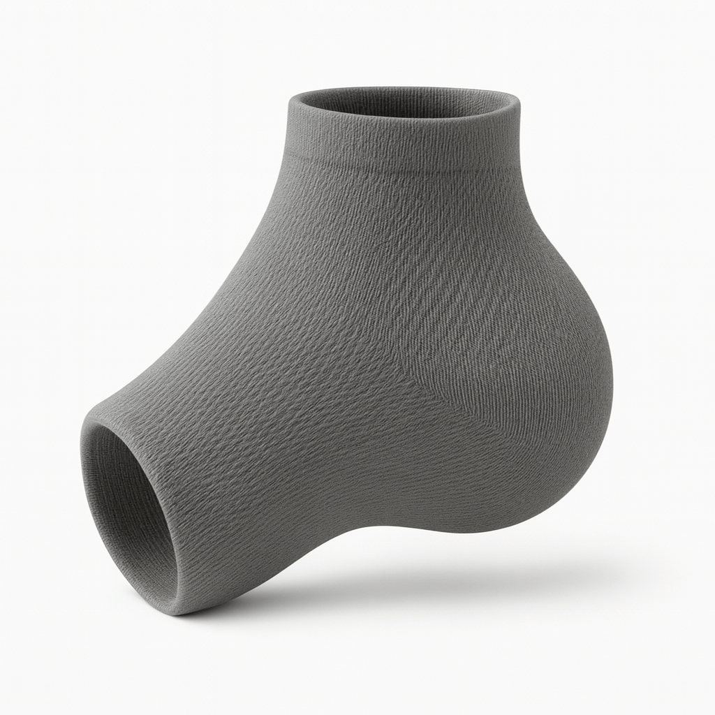 Auralifts V1: Grey Height Increasing Socks - AuraLifts